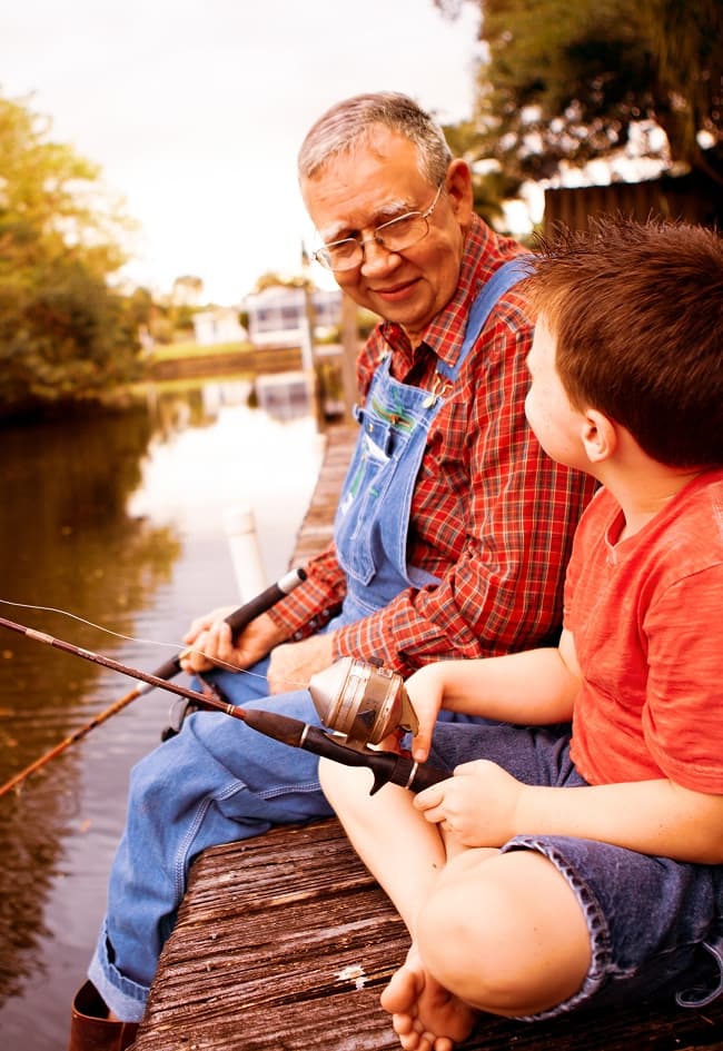 csmith-home-img2 grandfather fishing with his grandson